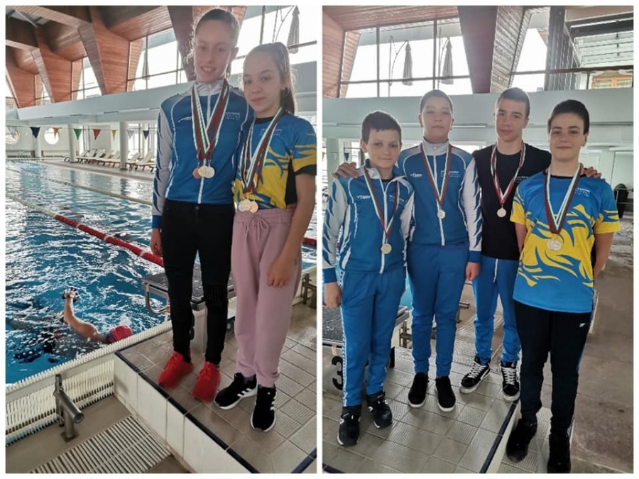 Плувците-отличници на„Каменград“ с 9 медала от международен турнир „Младост“