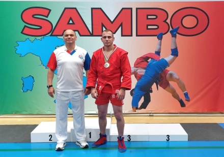 Иван Хърков спечели Световната купа по самбо в Италия