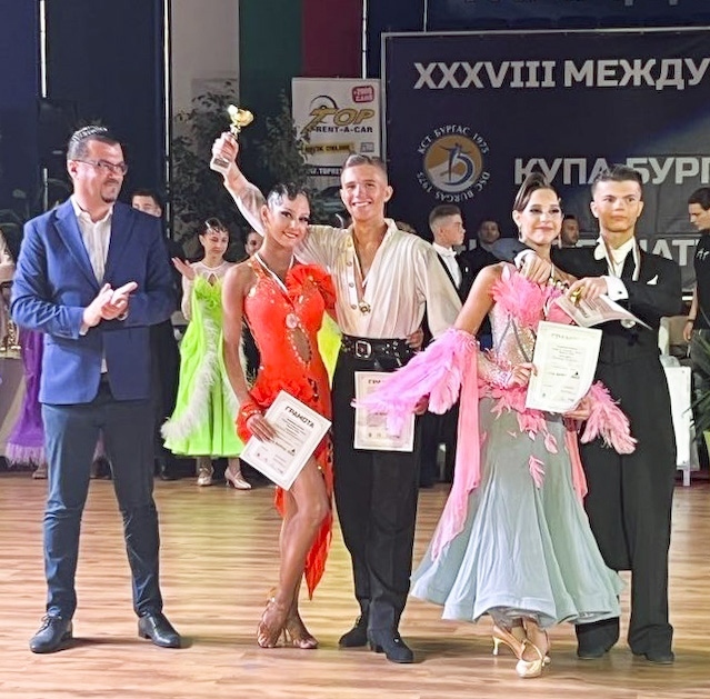 Злато за Калоян Спасов и Виктория Александрова от ”Импулс 2008” на престижен Международен турнир