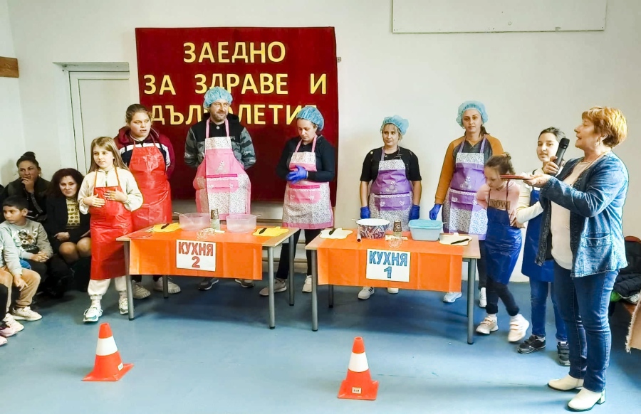 Деца и родители показаха що е то здравословно хранене