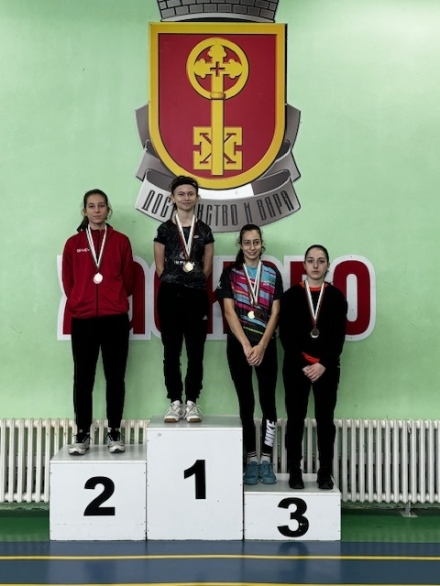 Титла и бронзови медали от Зоната за Бадминтон скуош клуб Пазарджик
