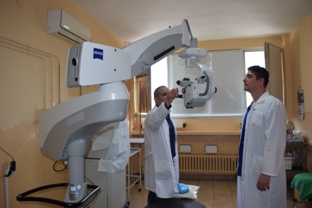 С нови супер модерни апарати вече работят офталмолозите на МБАЛ-Пазарджик