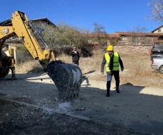 Започнаха реконструкцията и рехабилитацията на водопроводната мрежа на селата Бъта и Баня