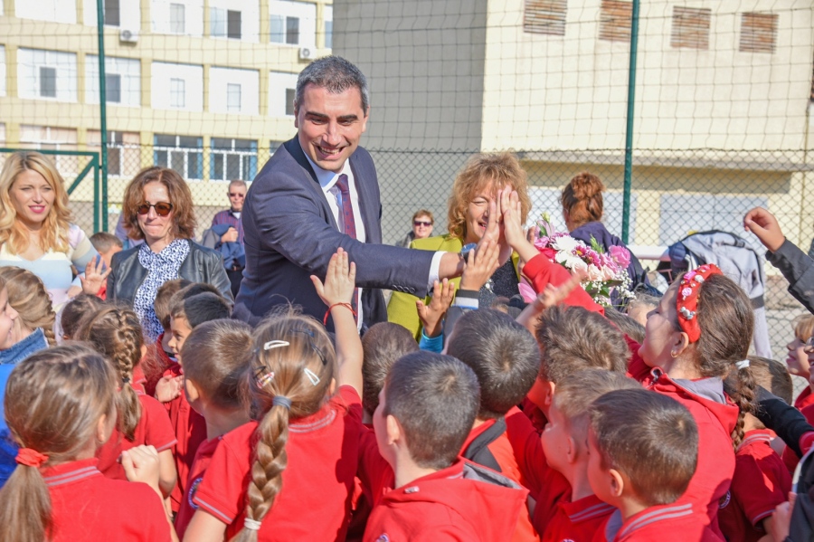 В Пазарджик: Откриха нова комбинирана спортна площадка в I ОУ “Св. Климент Охридски“