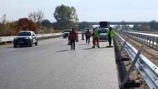 Завършиха асфалтовите работи в платното за София в участъка в ремонт на АМ „Тракия“ в област Пазарджик