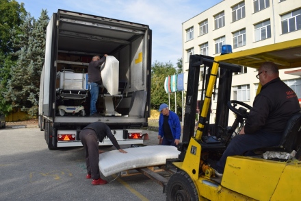 За пети път дарение от Швейцария за МБАЛ-Пазарджик благодарение на проф. д-р Валентин Джонов