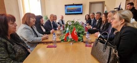 В Пещера кметът Йордан Младенов прие официална делегация от турската община Сома