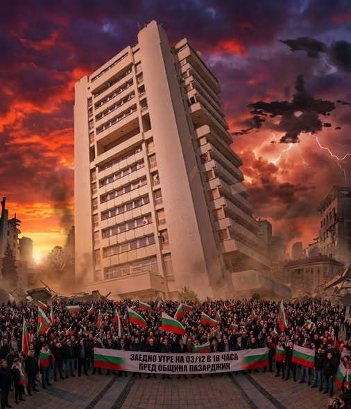 Пазарджик също се включва в протестите