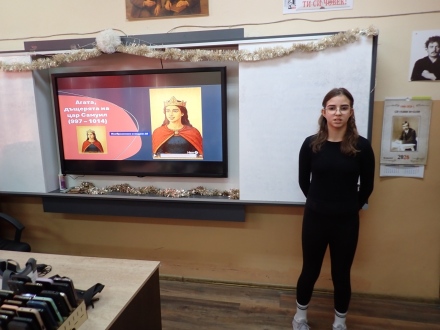 Първите дами на средновековна България оживяват чрез AI в СУ “Георги Брегов“ - Пазарджик