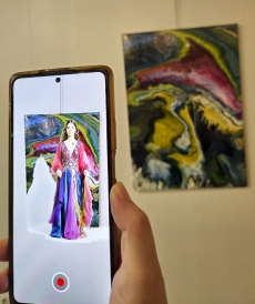 Добавена реалност и 3D mapping превърнаха галерия „Вагабонд“ в „Гората на Питагор“ 