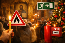 По празниците: Полицията и Пожарната с предохранителни мерки 