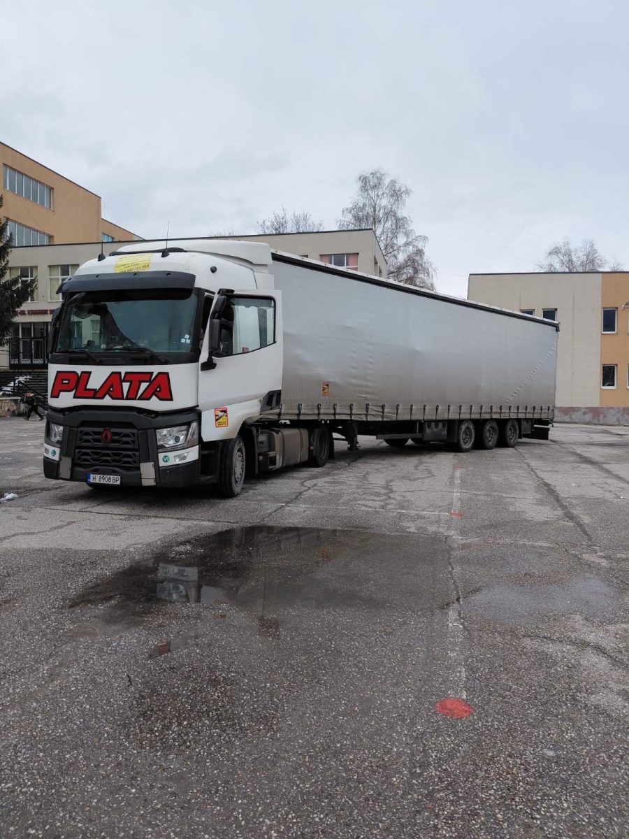 ТИР с дарение от Франция пристигна в Ракитово