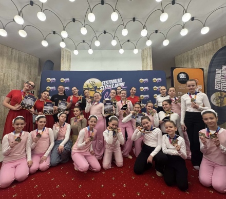 6 първи и 2 втори места за момичетата от „Албена“ от международно състезание в Букурещ