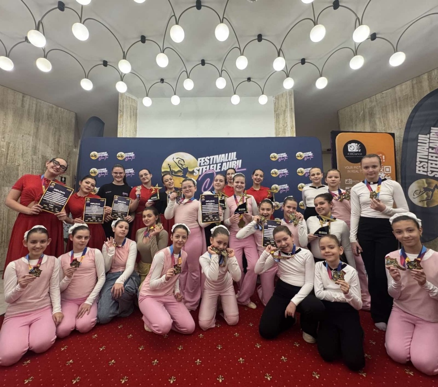 6 първи и 2 втори места за момичетата от „Албена“ от международно състезание в Букурещ