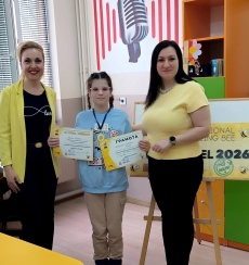 Четвъртокласничка е училищният шампион в Spelling Bee 2026 в НУ „Васил Левски“