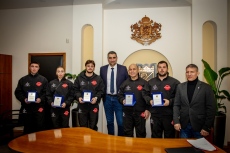 Трима джудисти от „Кодокан“ с награди от кмета 