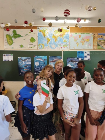 В Гваделупа бяха двама учители от ОУ “Проф. Иван Батаклиев“ - Пазарджик по програма Еразъм+