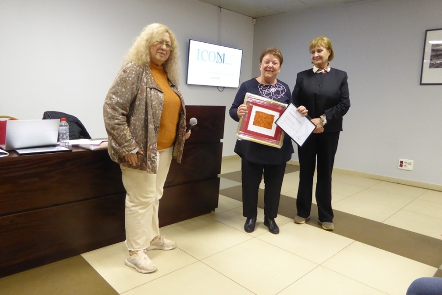 Заместник-директорът на РИМ-Пазарджик с награда от ИКОМ България