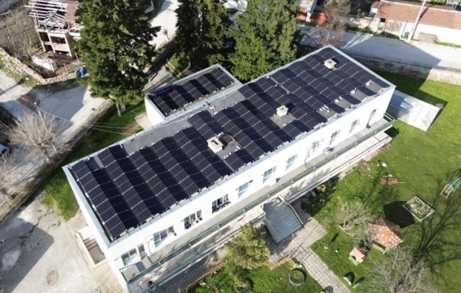 Фотоволтаична система е инсталирана в сграда за социални услуги в Лесичово