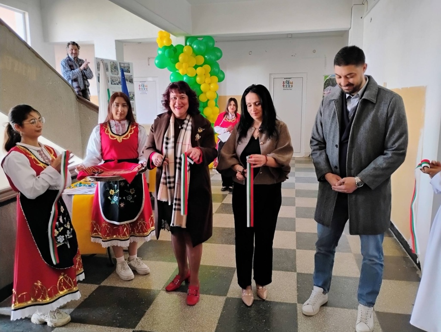 Ново STEM пространство за учениците в ПГСС “Царица Йоанна“ - Пазарджик