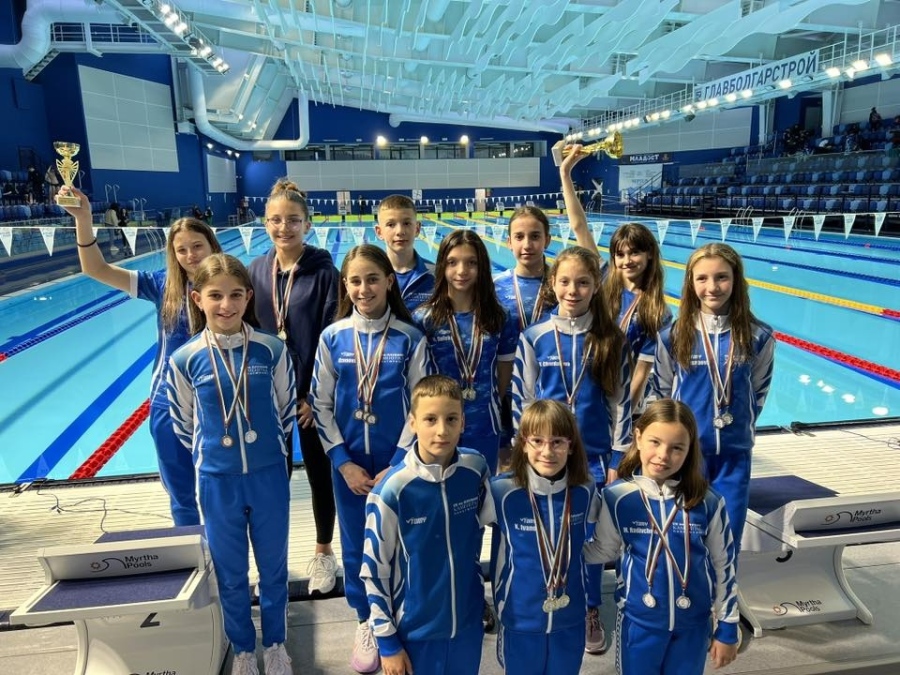 Две индивидуални купи и 31 медала за плувците на “Каменград“ – Панагнюрище от Международен плувен турнир