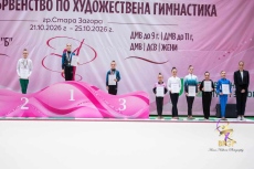 Гимнастичките на “Диляна“ се представиха блестящо на държавното първенство